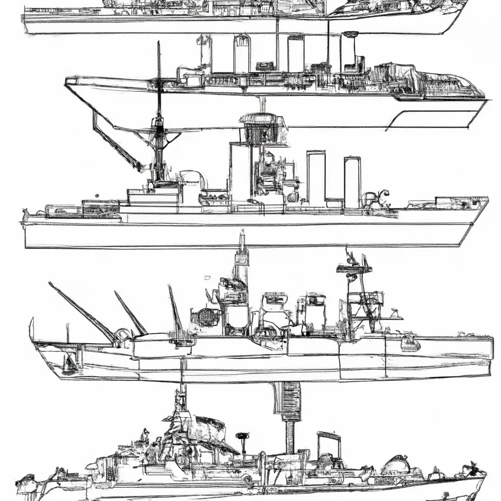 desenhos navios guerra imprimir colorir