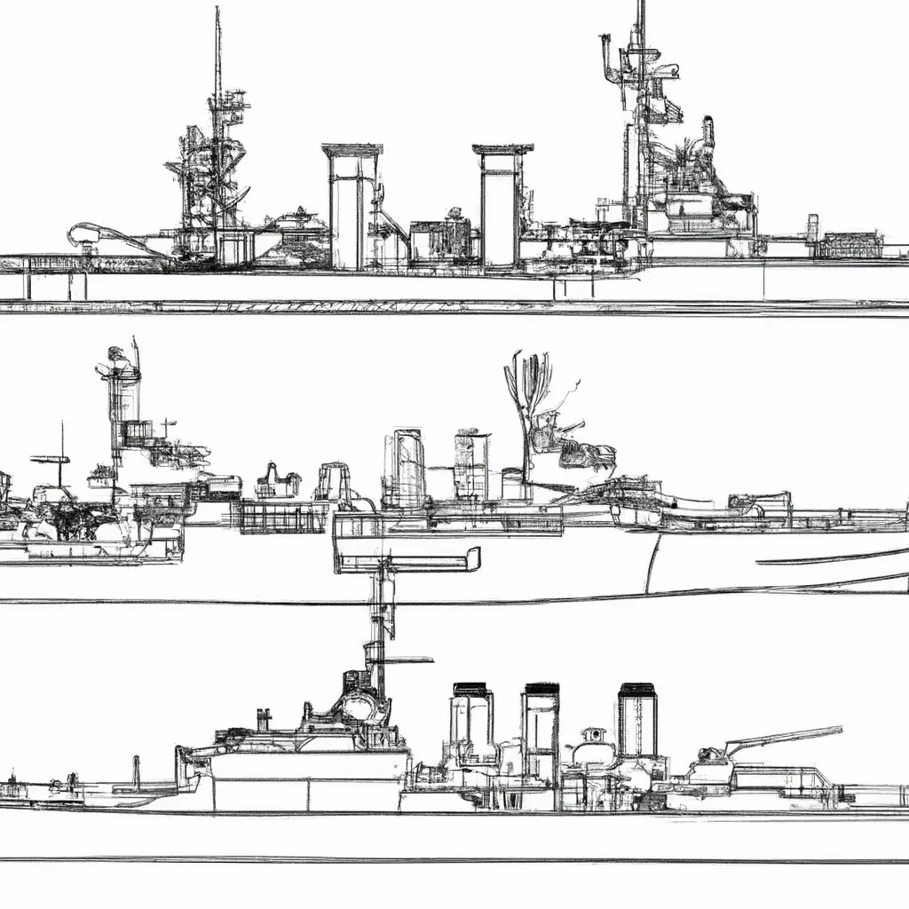 desenhos navios guerra imprimir colorir 6