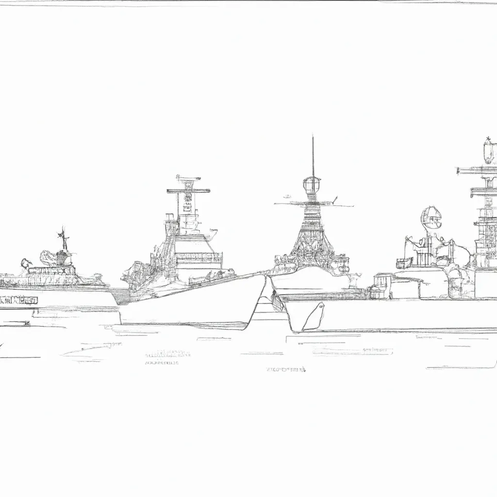 desenhos navios guerra imprimir colorir 7