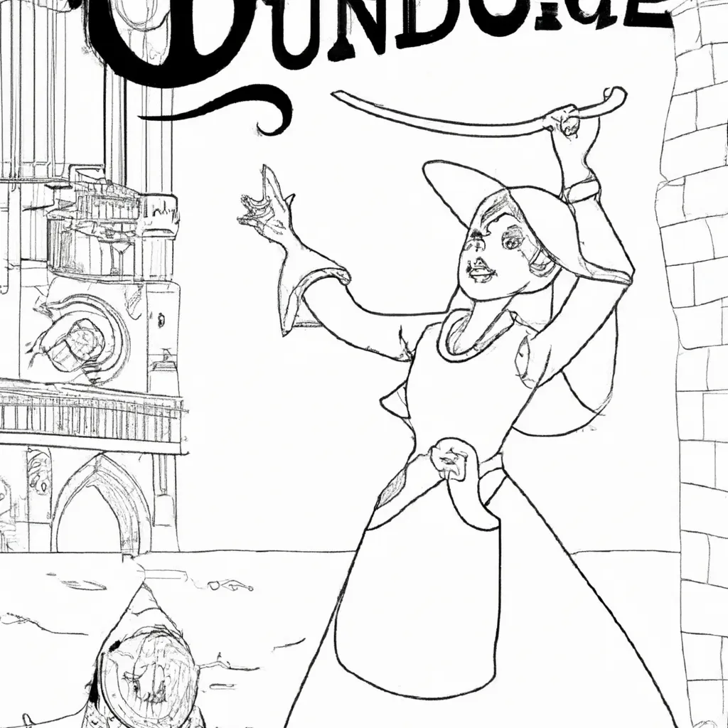 desenhos animados corcunda notre dame imprimir colorir 6