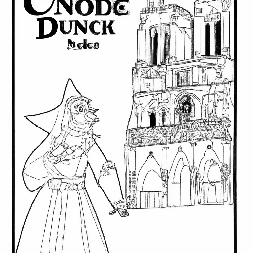 desenhos animados corcunda notre dame imprimir colorir 10