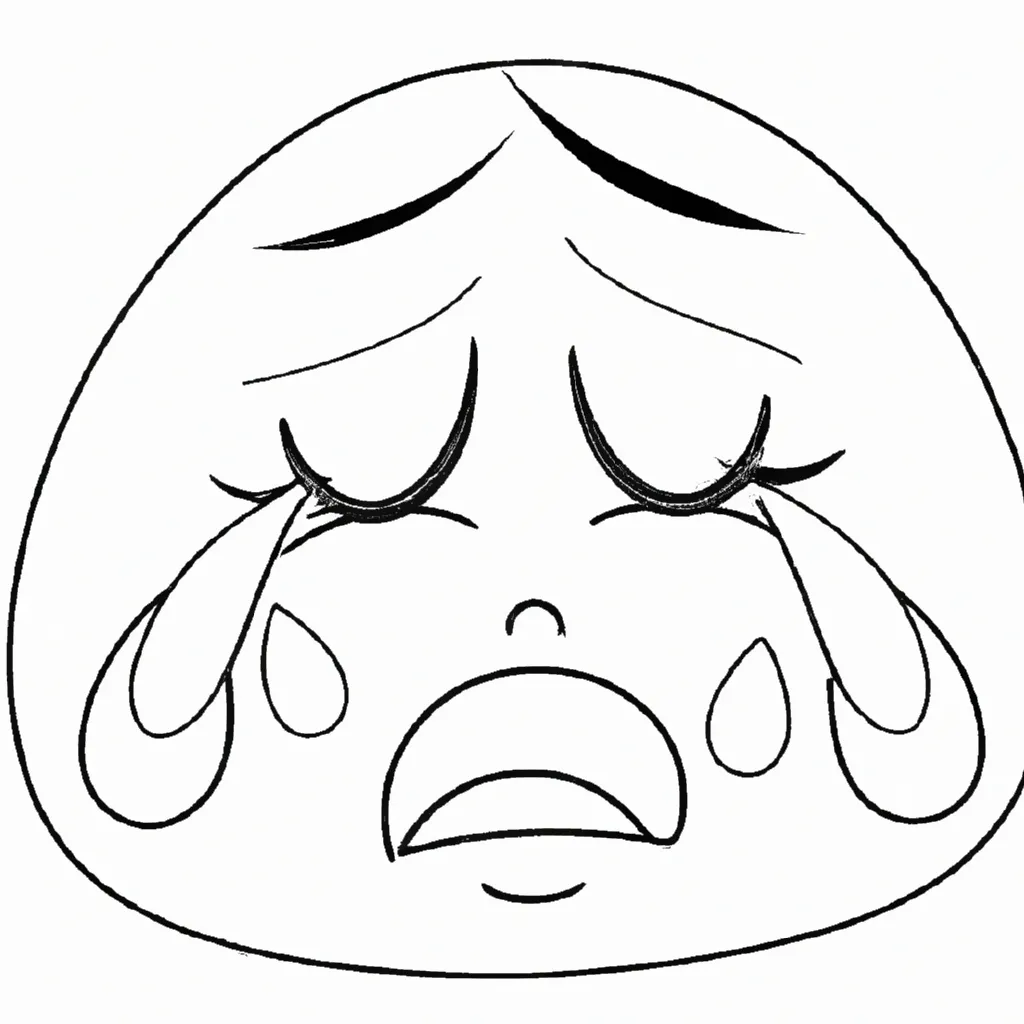 desenhos carinha chorando imprimir colorir gratis 5