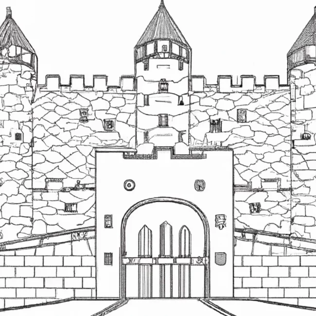 desenhos castelo feudal imprimir colorir gratis 1 desenhos castelo feudal imprimir colorir gratis 1