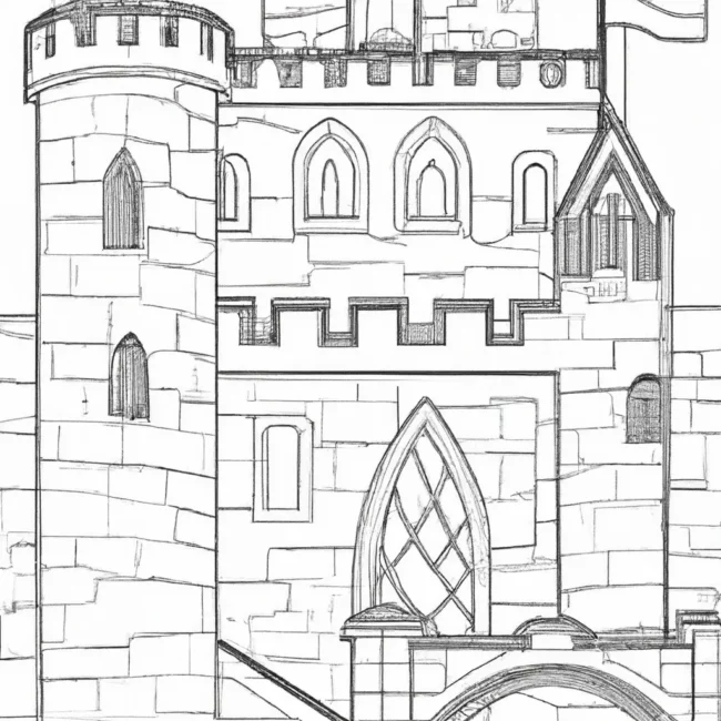 desenhos castelo feudal imprimir colorir gratis 6 desenhos castelo feudal imprimir colorir gratis 6