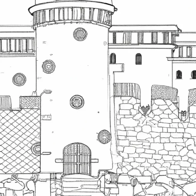 desenhos castelo feudal imprimir colorir gratis 9 desenhos castelo feudal imprimir colorir gratis 9