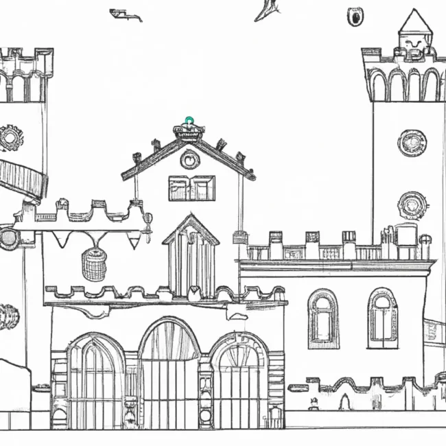 desenhos castelo feudal imprimir colorir gratis 14 desenhos castelo feudal imprimir colorir gratis 14