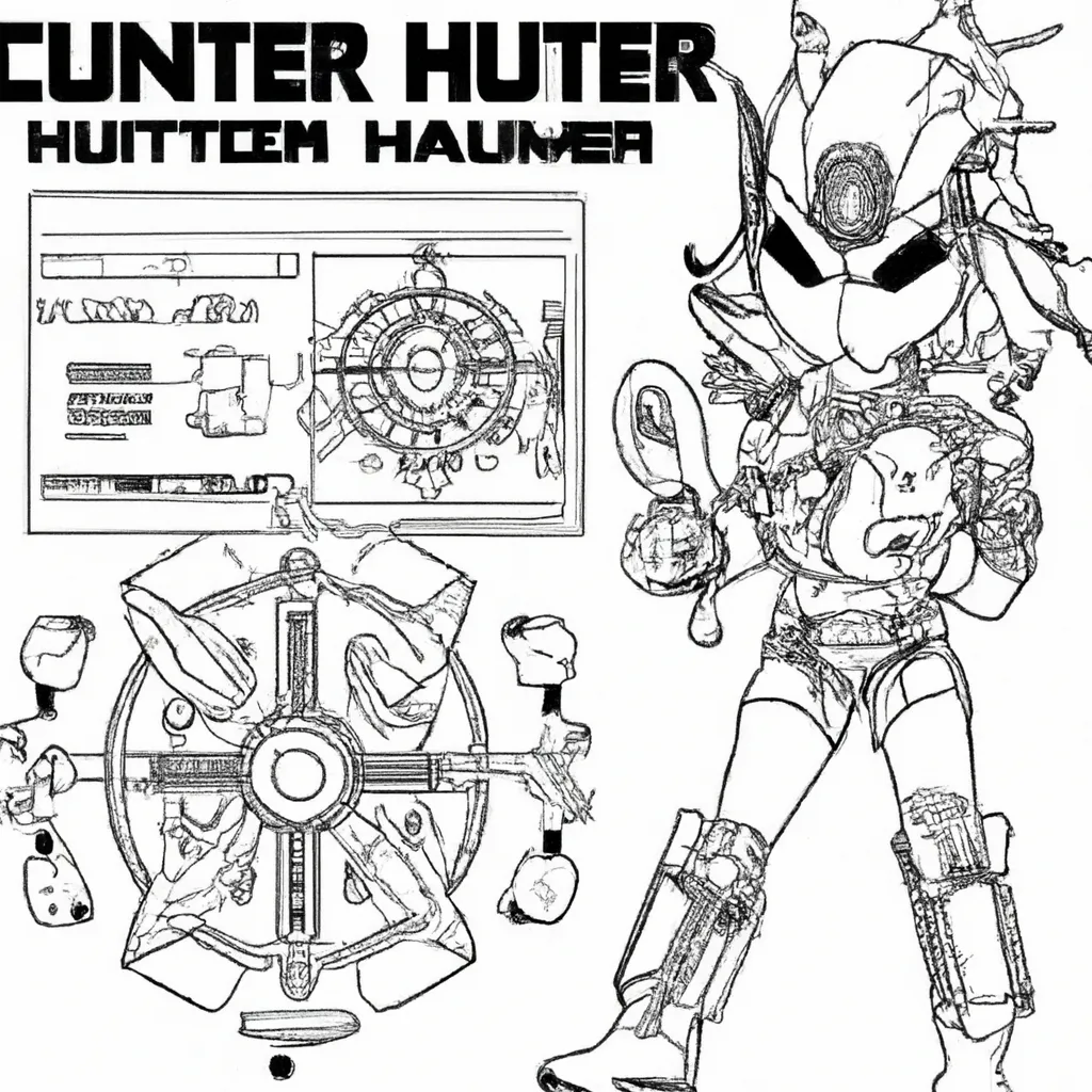 cyber hunter desenhos colorir conquistar 5