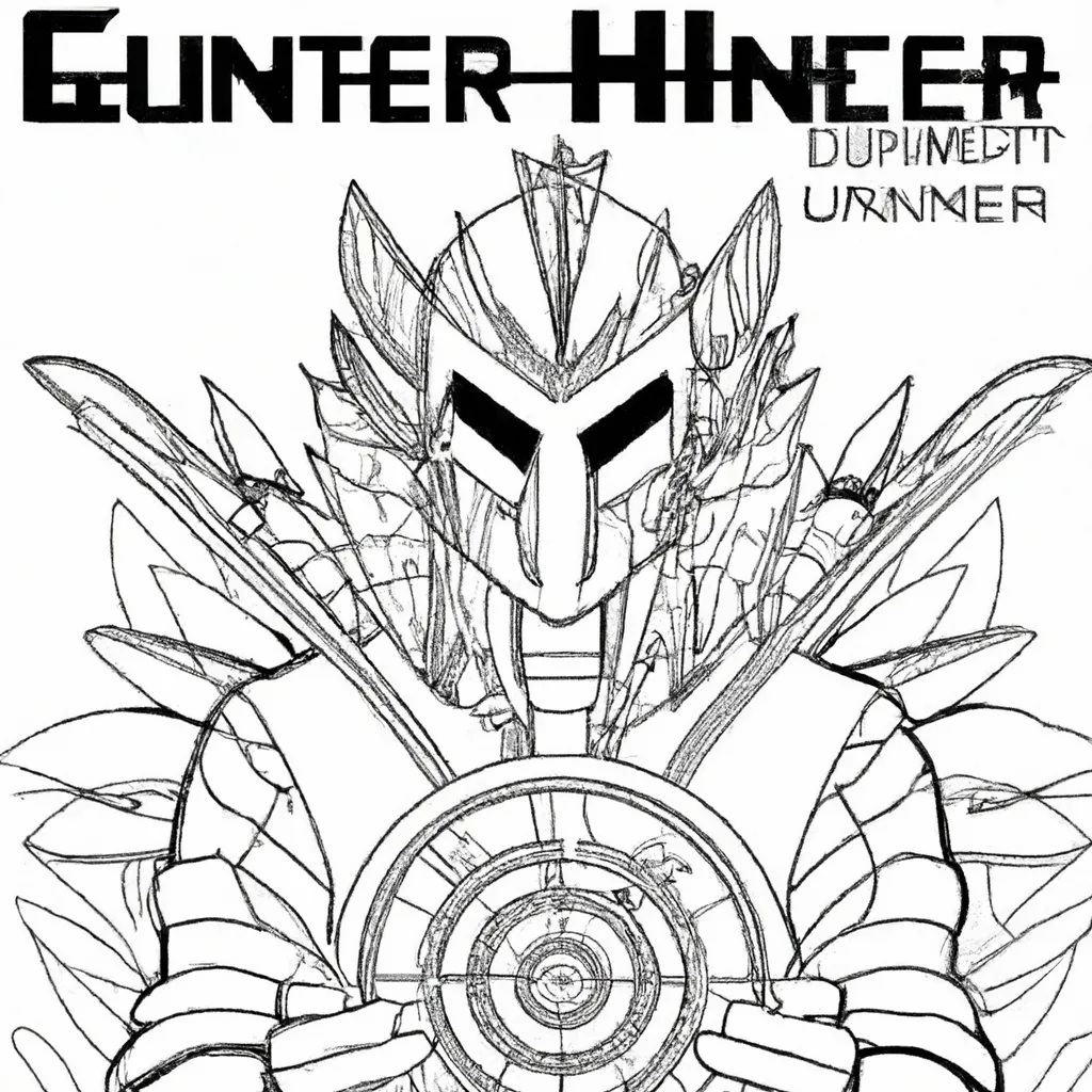 cyber hunter desenhos colorir conquistar 12