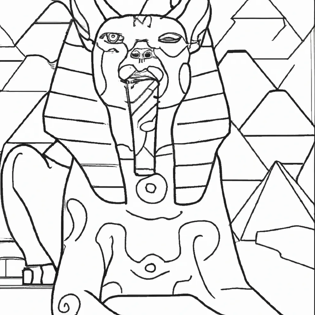 esfinge gize desenhos misteriosos colorir 3 esfinge gize desenhos misteriosos colorir 3