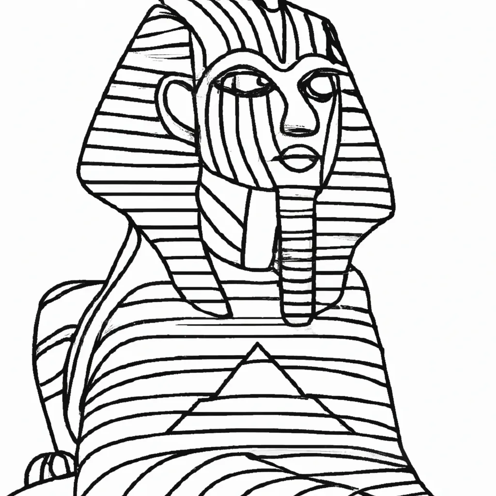 esfinge gize desenhos misteriosos colorir 4 esfinge gize desenhos misteriosos colorir 4