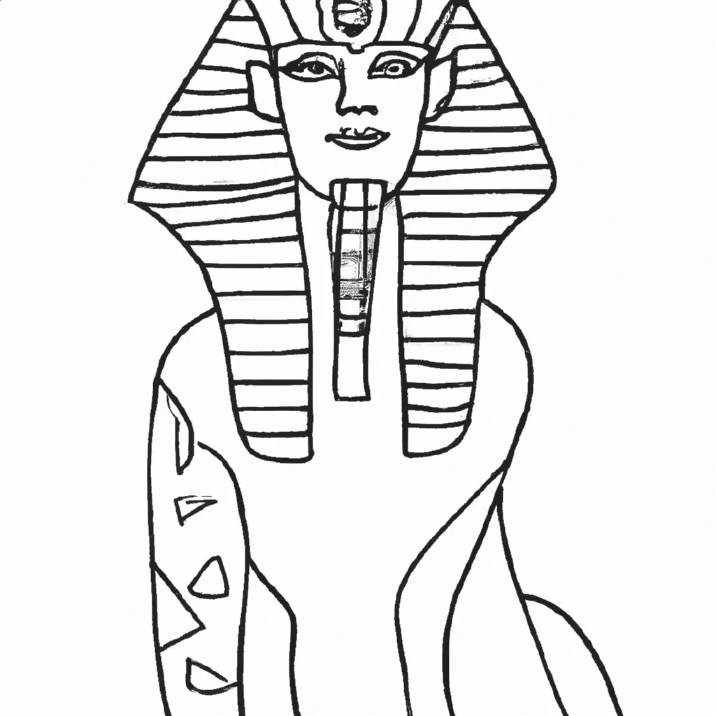 esfinge gize desenhos misteriosos colorir 8
