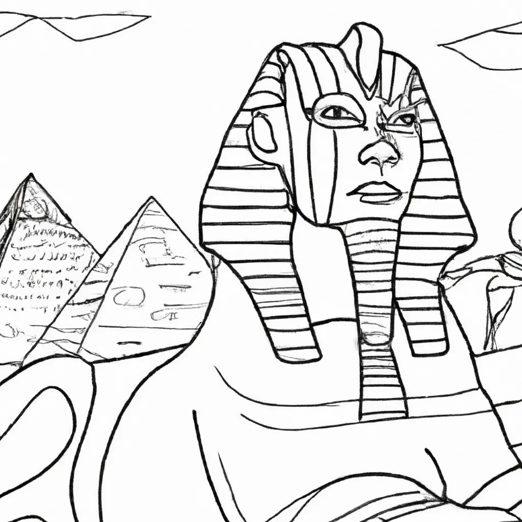 esfinge gize desenhos misteriosos colorir 9 esfinge gize desenhos misteriosos colorir 9