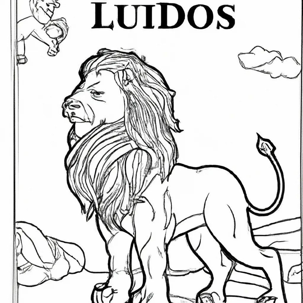 leao de juda desenhos colorir respeitar 6