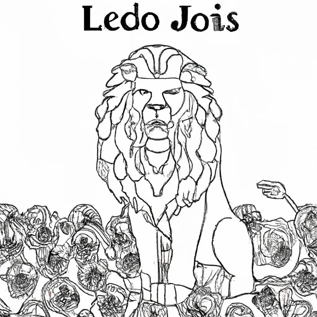 leao de juda desenhos colorir respeitar 12
