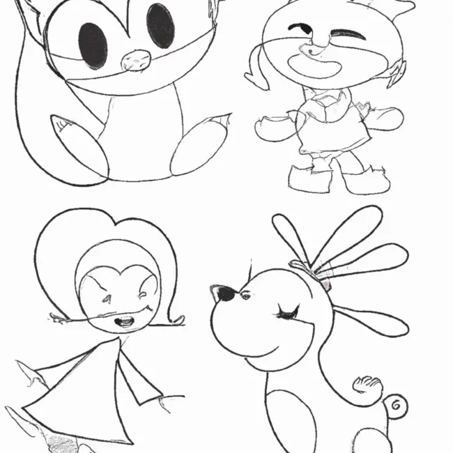 desenhos kiki amigos imprimir colorir 7