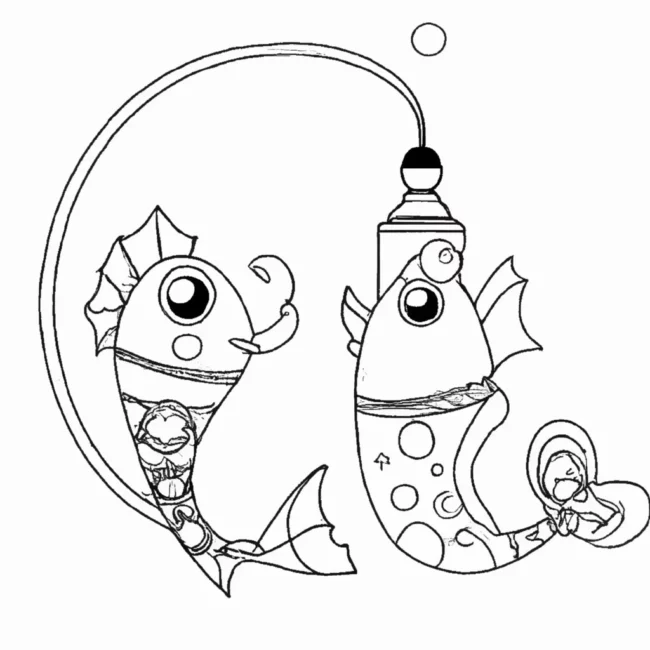desenhos peixe lanterna imprimir colorir 7