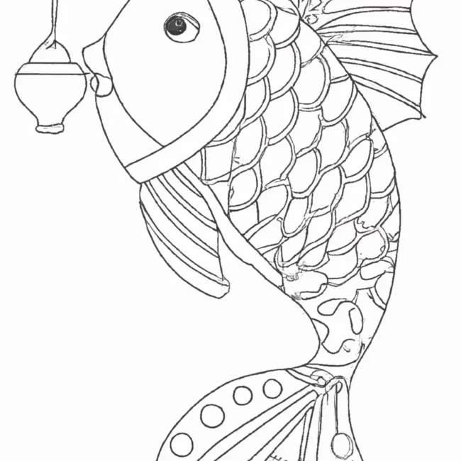 desenhos peixe lanterna imprimir colorir 9