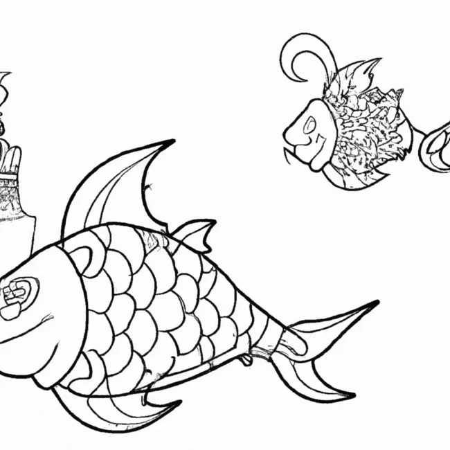 desenhos peixe lanterna imprimir colorir 11