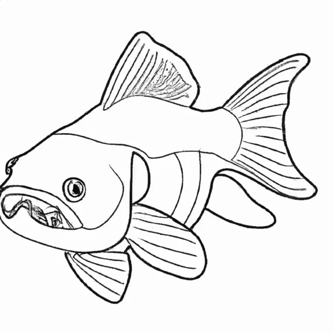 desenhos peixe bagre imprimir colorir 3