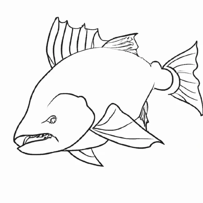 desenhos peixe bagre imprimir colorir 6