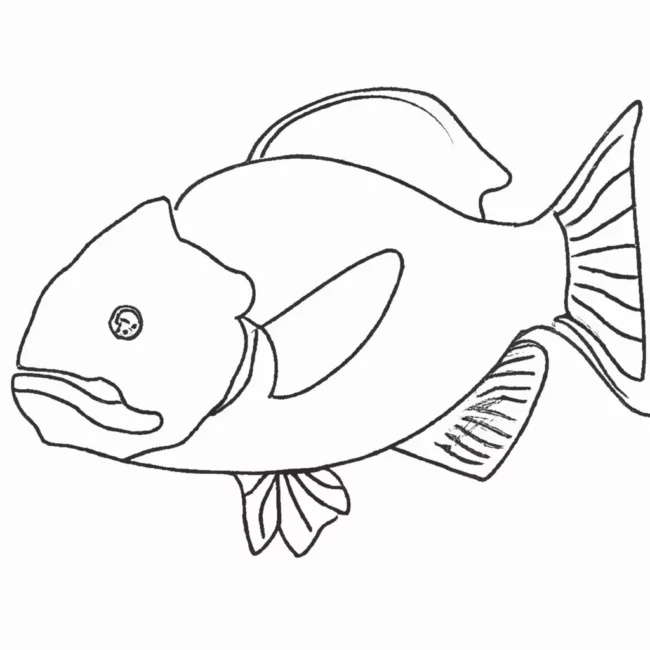 desenhos peixe bagre imprimir colorir 10