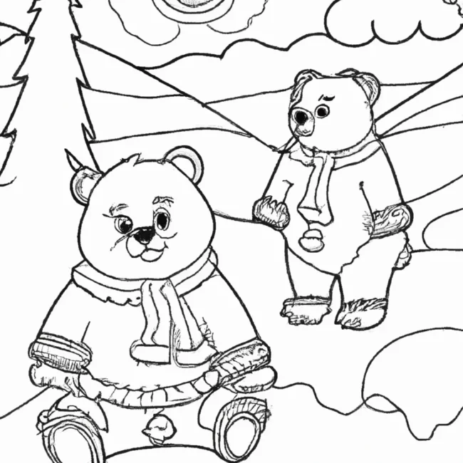 desenhos urso inverno imprimir colorir 10 desenhos urso inverno imprimir colorir 10