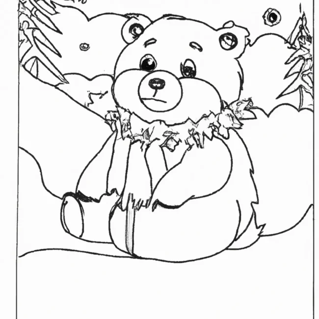 desenhos urso inverno imprimir colorir 11 desenhos urso inverno imprimir colorir 11
