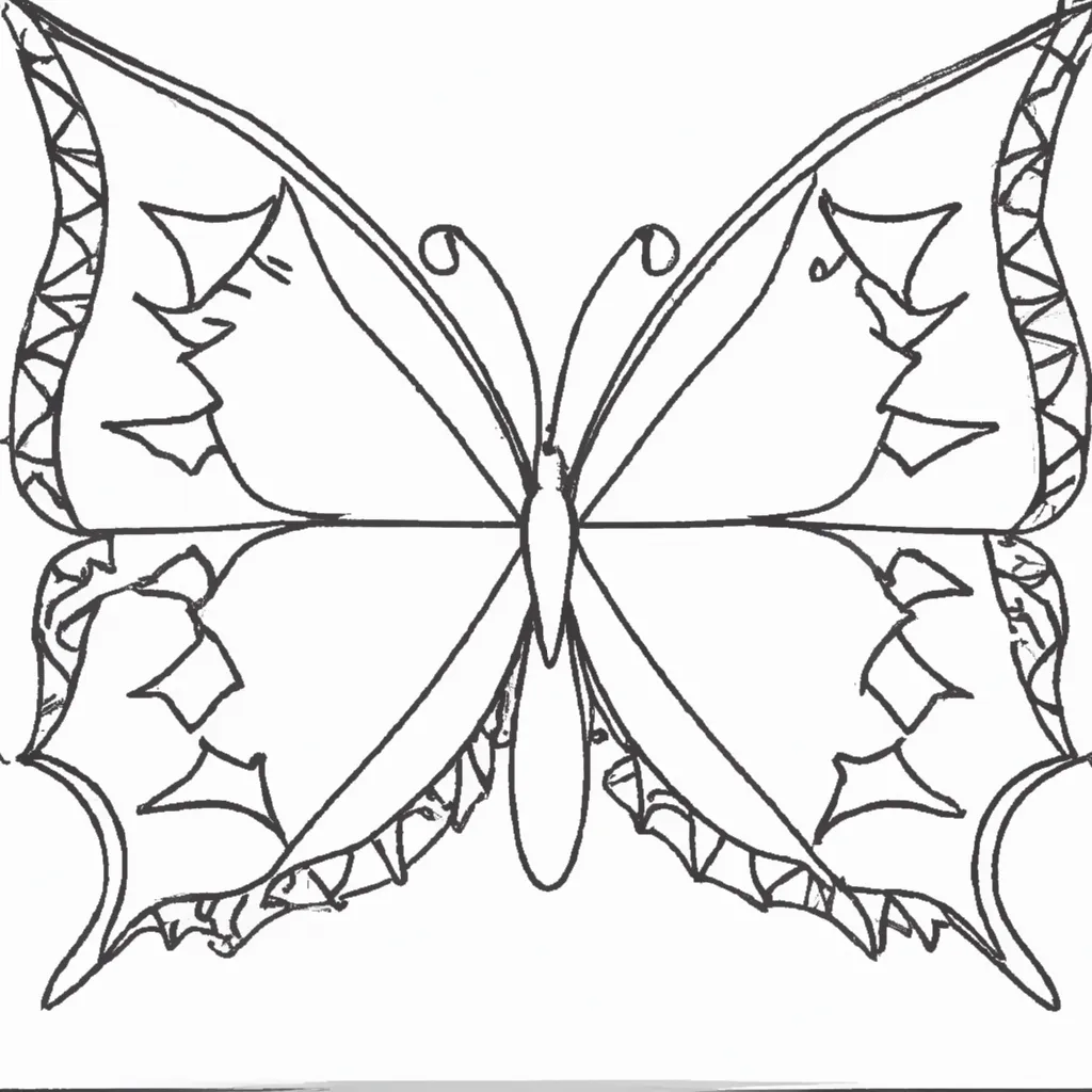 desenhos borboleta inverno imprimir colorir 3