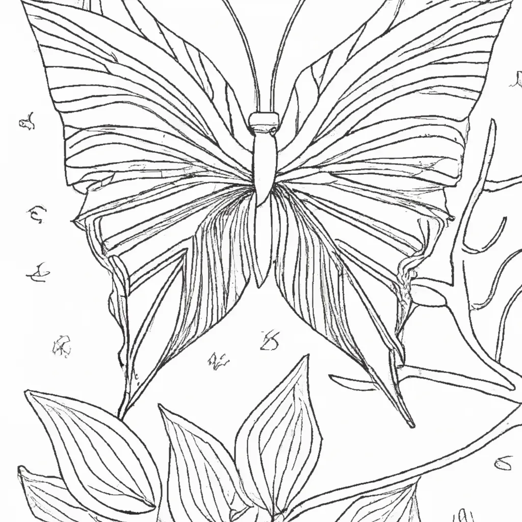 desenhos borboleta inverno imprimir colorir 9