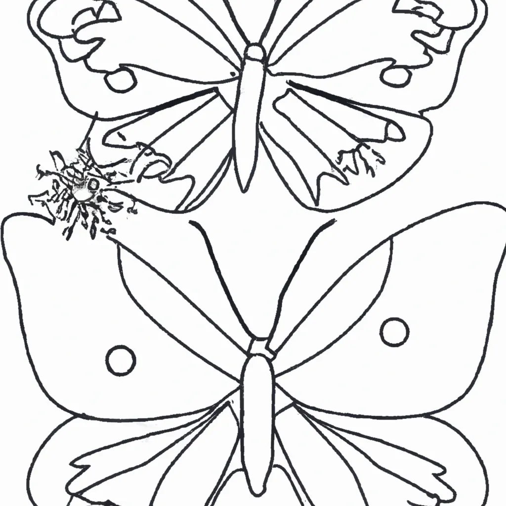 desenhos borboleta inverno imprimir colorir 11