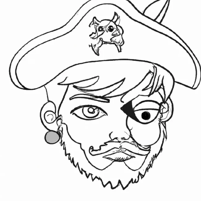 desenhos cabeca pirata imprimir colorir 7