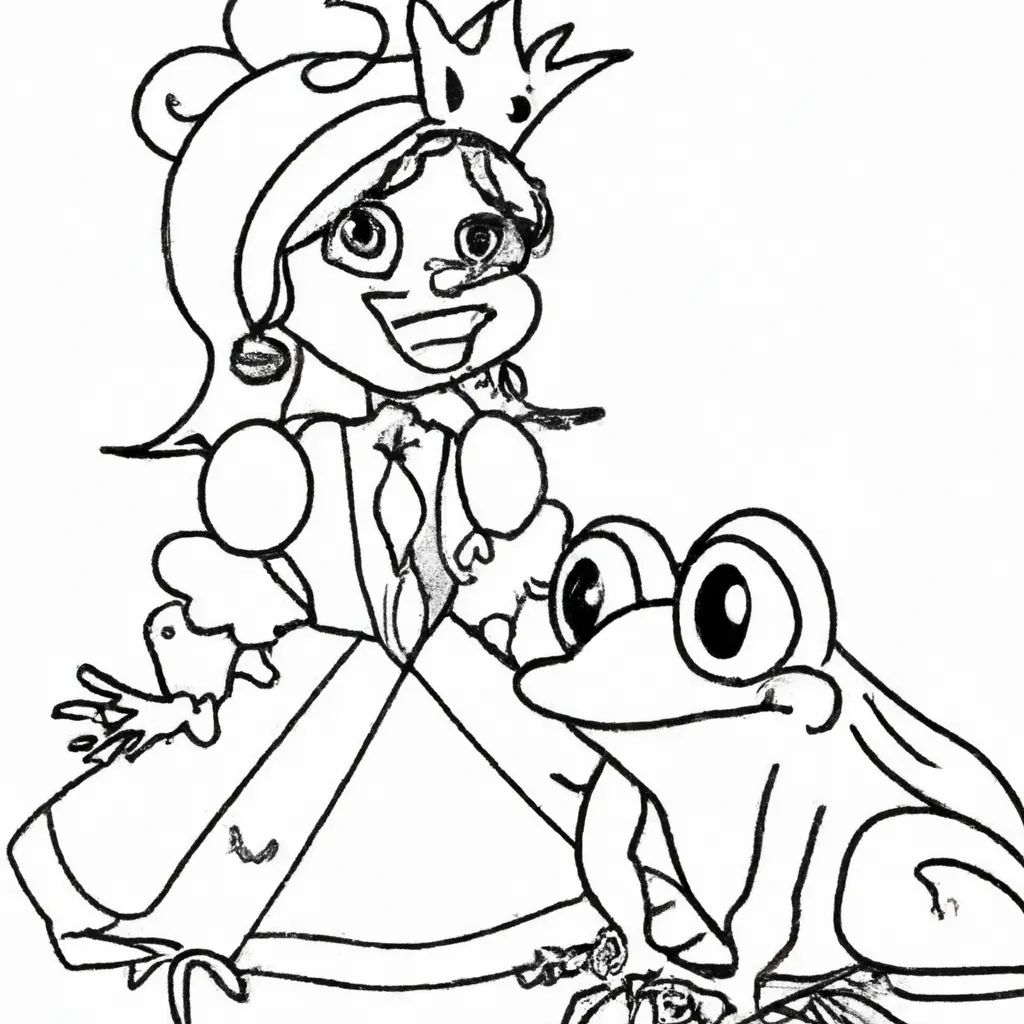 desenhos princesa sapo imprimir colorir 3 desenhos princesa sapo imprimir colorir 3