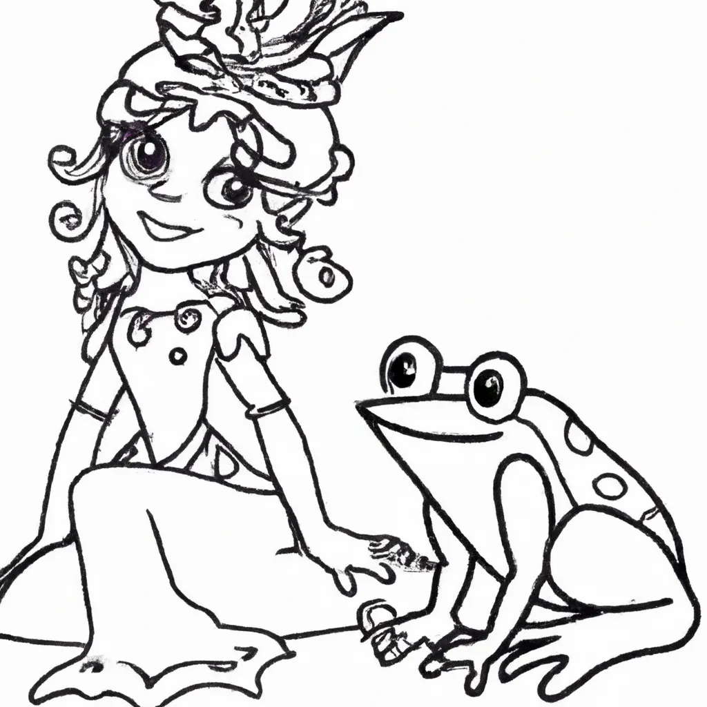 desenhos princesa sapo imprimir colorir 5 desenhos princesa sapo imprimir colorir 5