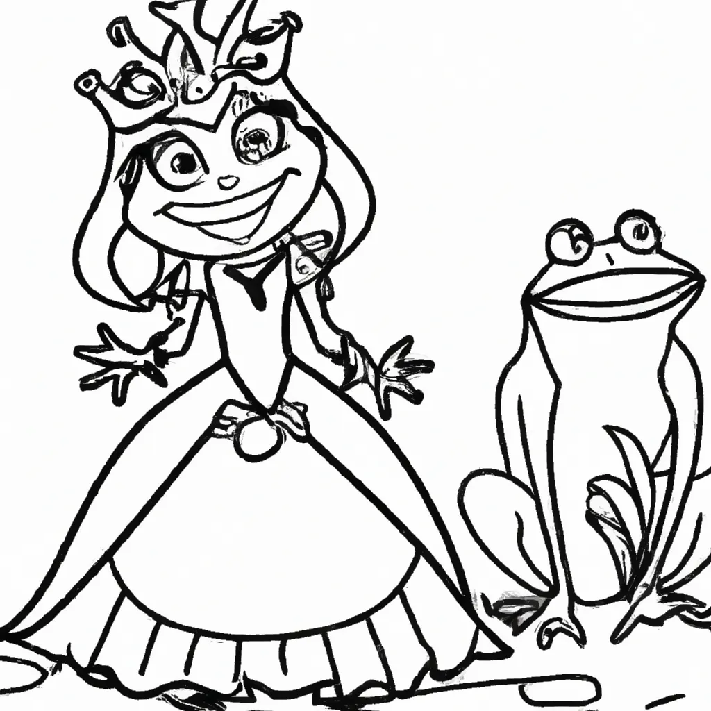 desenhos princesa sapo imprimir colorir 8 desenhos princesa sapo imprimir colorir 8