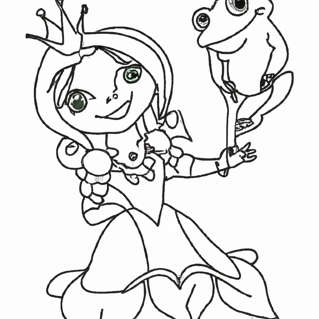 desenhos princesa sapo imprimir colorir 9 desenhos princesa sapo imprimir colorir 9