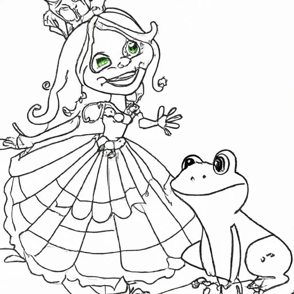 desenhos princesa sapo imprimir colorir 10 desenhos princesa sapo imprimir colorir 10