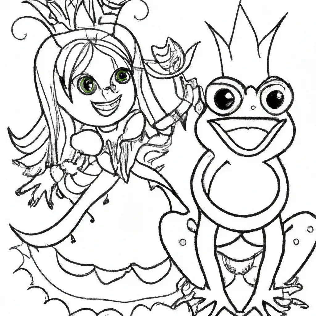 desenhos princesa sapo imprimir colorir 13 desenhos princesa sapo imprimir colorir 13