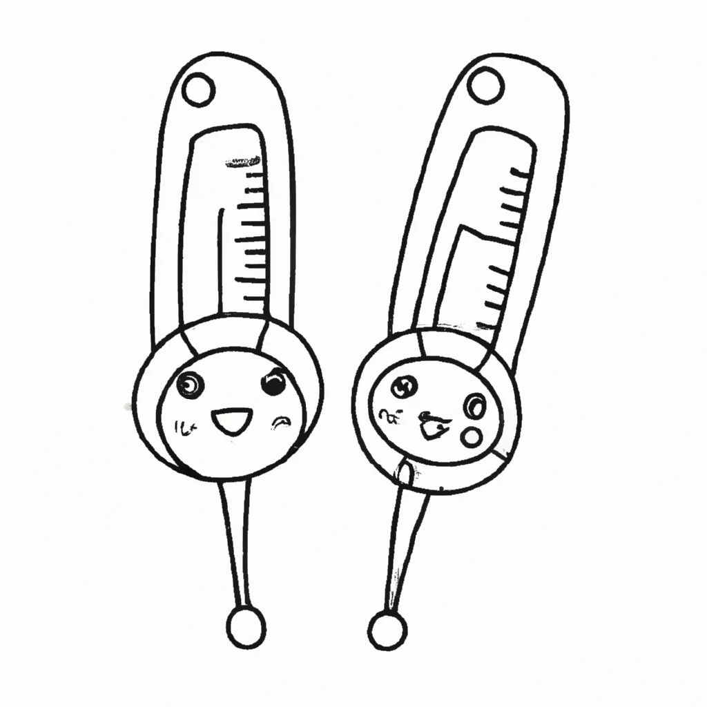 desenhos termometro kawaii imprimir colorir 12 desenhos termometro kawaii imprimir colorir 12
