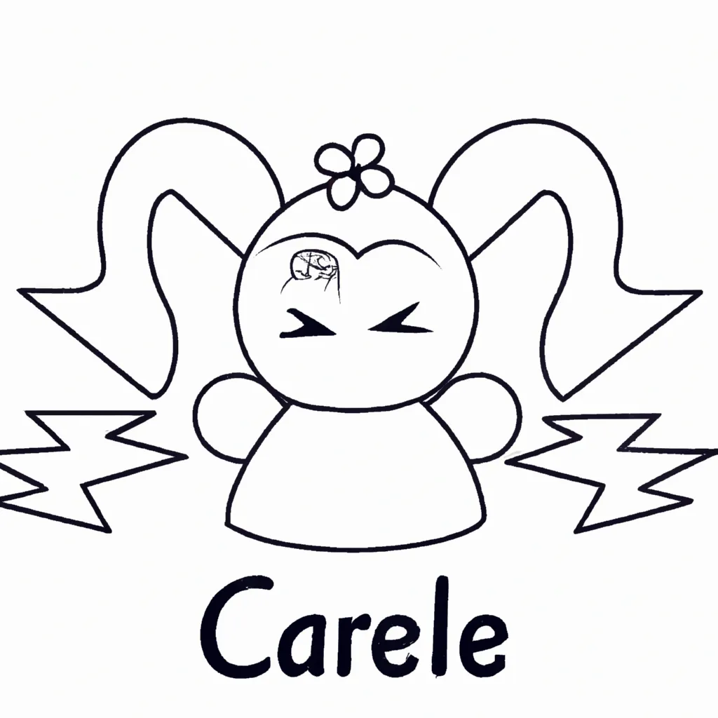 desenhos relampago kawaii imprimir colorir 5