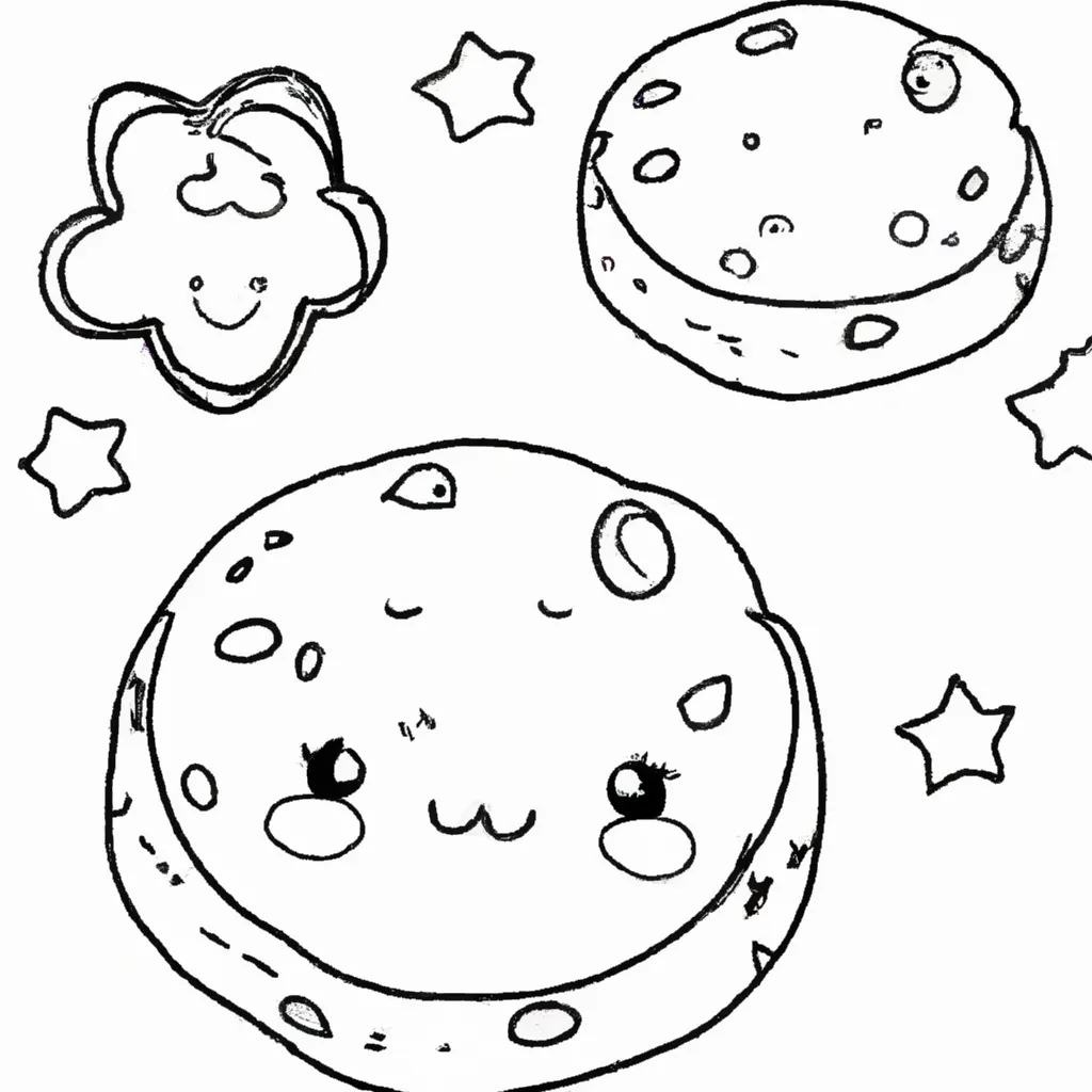 desenhos lua kawaii imprimir colorir 13