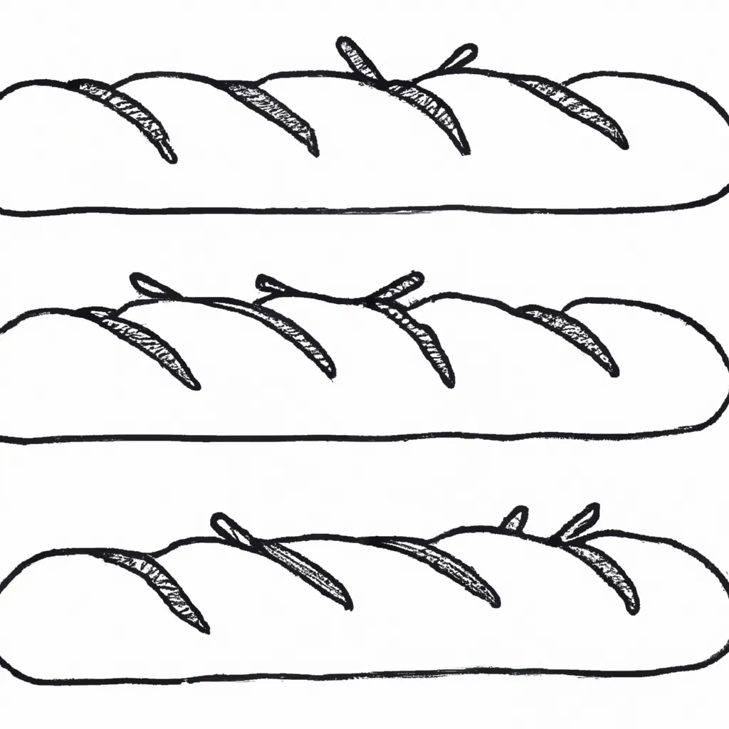 desenhos baguete imprimir colorir 4 desenhos baguete imprimir colorir 4