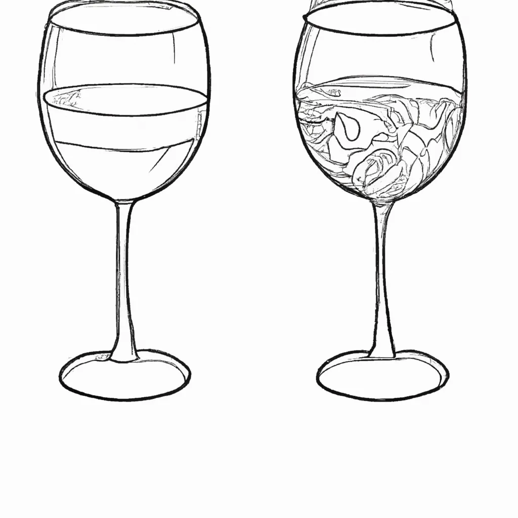 desenhos copo vinho imprimir colorir 4