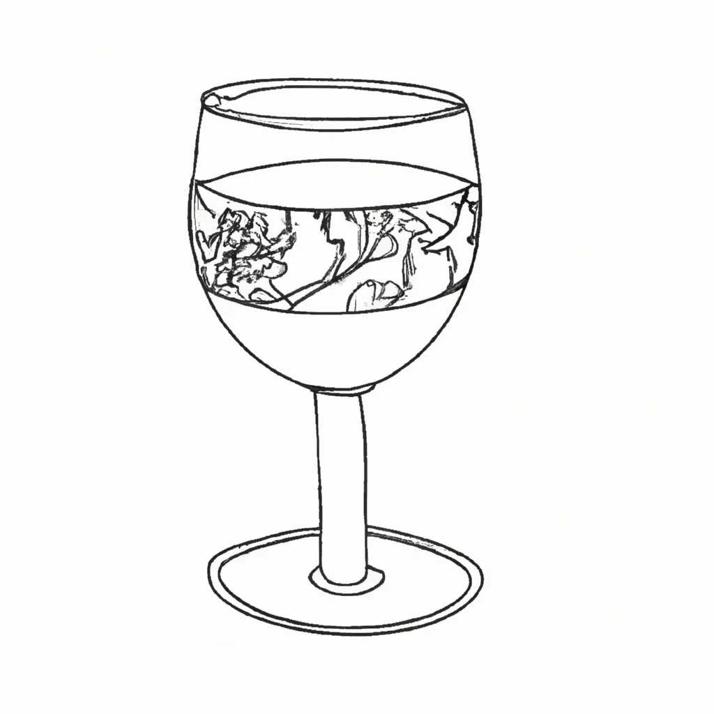 desenhos copo vinho imprimir colorir 7
