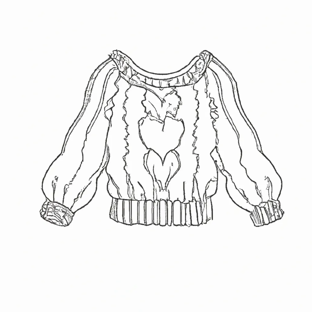 desenhos cardigan imprimir colorir 14