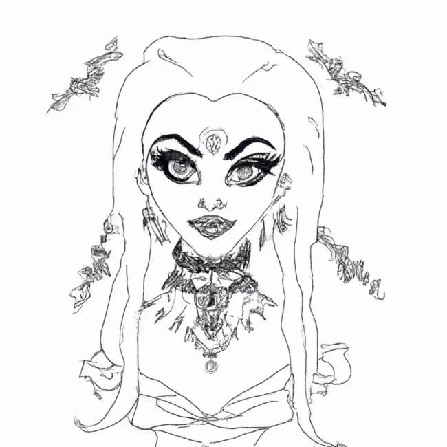 desenhos moda gotica imprimir colorir 4 desenhos moda gotica imprimir colorir 4