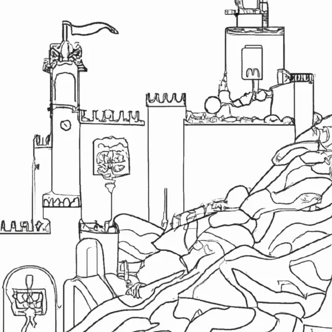desenhos castelo mouros imprimir colorir 2 desenhos castelo mouros imprimir colorir 2