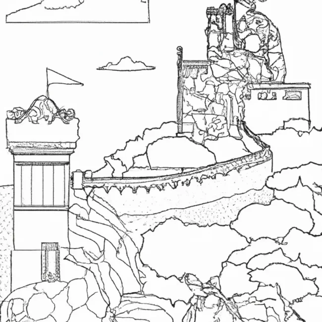 desenhos castelo mouros imprimir colorir 5 desenhos castelo mouros imprimir colorir 5