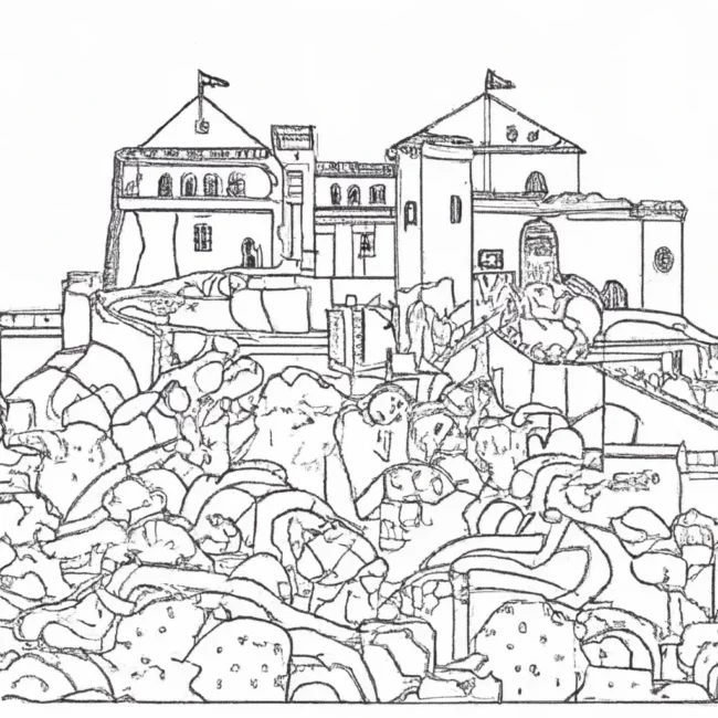 desenhos castelo mouros imprimir colorir 8 desenhos castelo mouros imprimir colorir 8