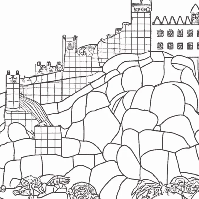 desenhos castelo mouros imprimir colorir 14 desenhos castelo mouros imprimir colorir 14
