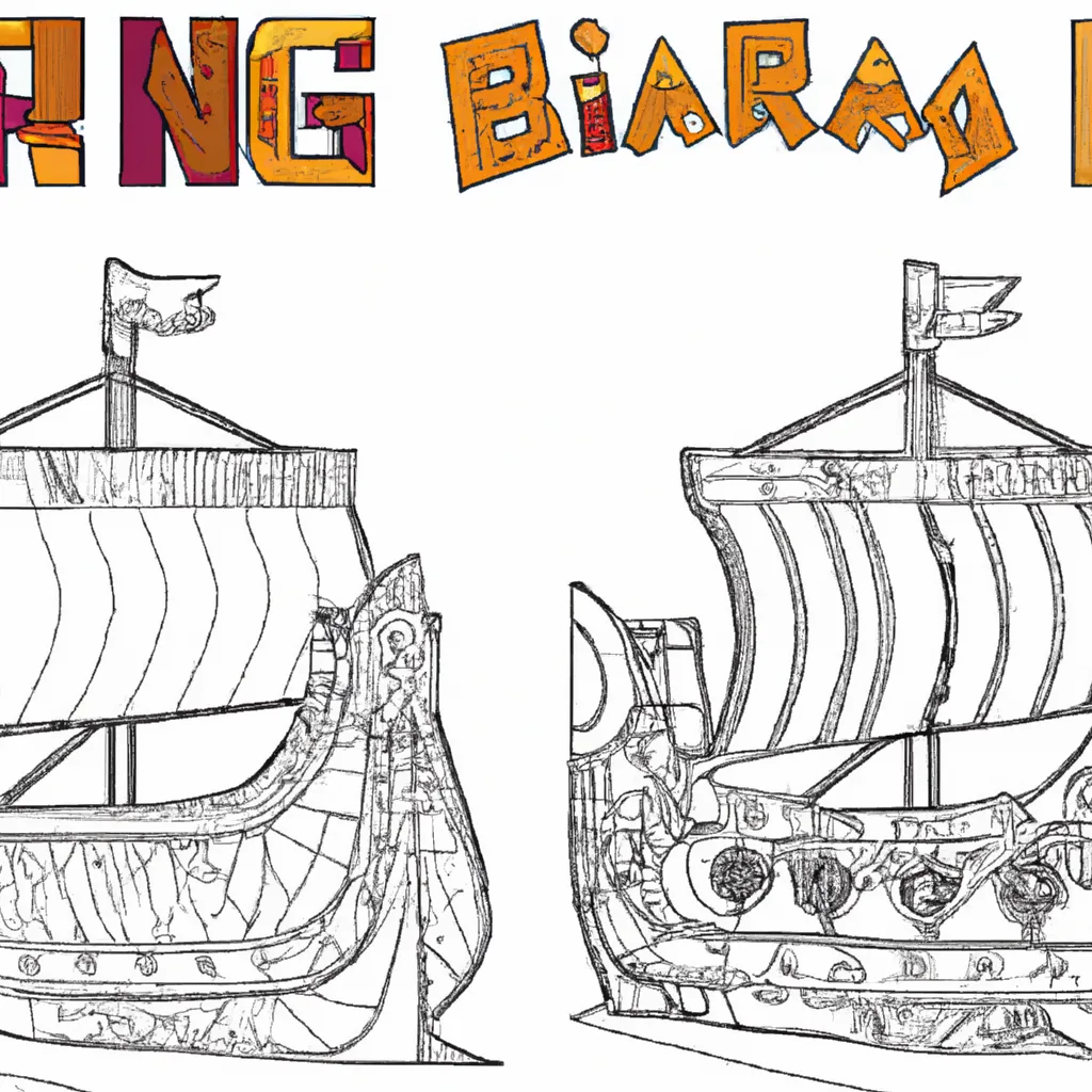 desenhos barco viking imprimir colorir 4 desenhos barco viking imprimir colorir 4